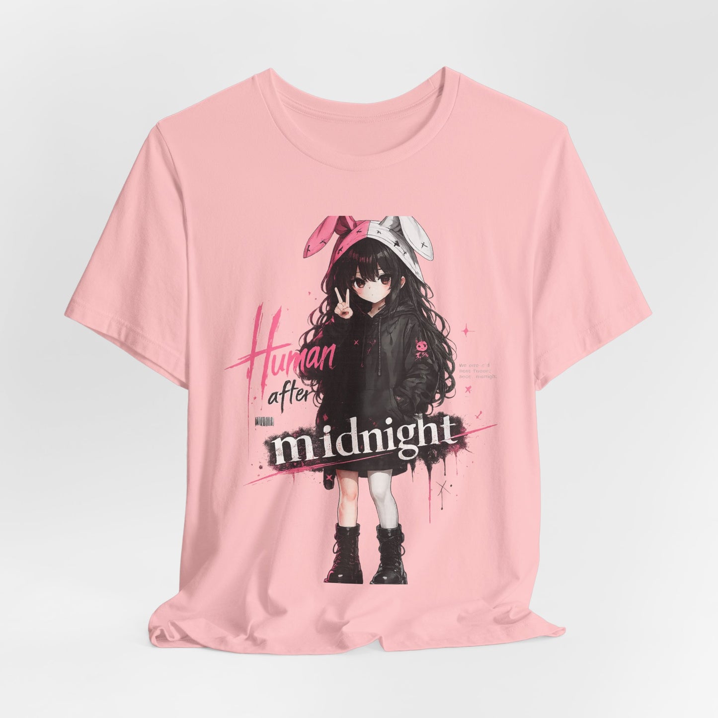 Midnight Bunny Anime Tee