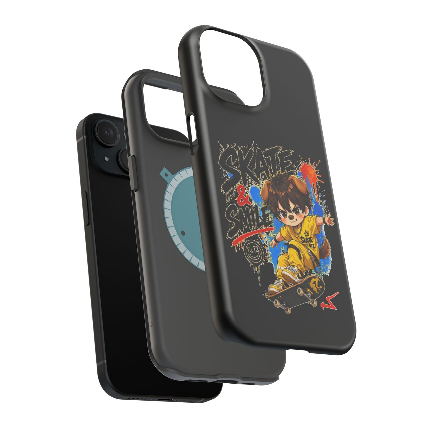 Phone Case — Skate & Smile Magnetic Impact-Resistant Case