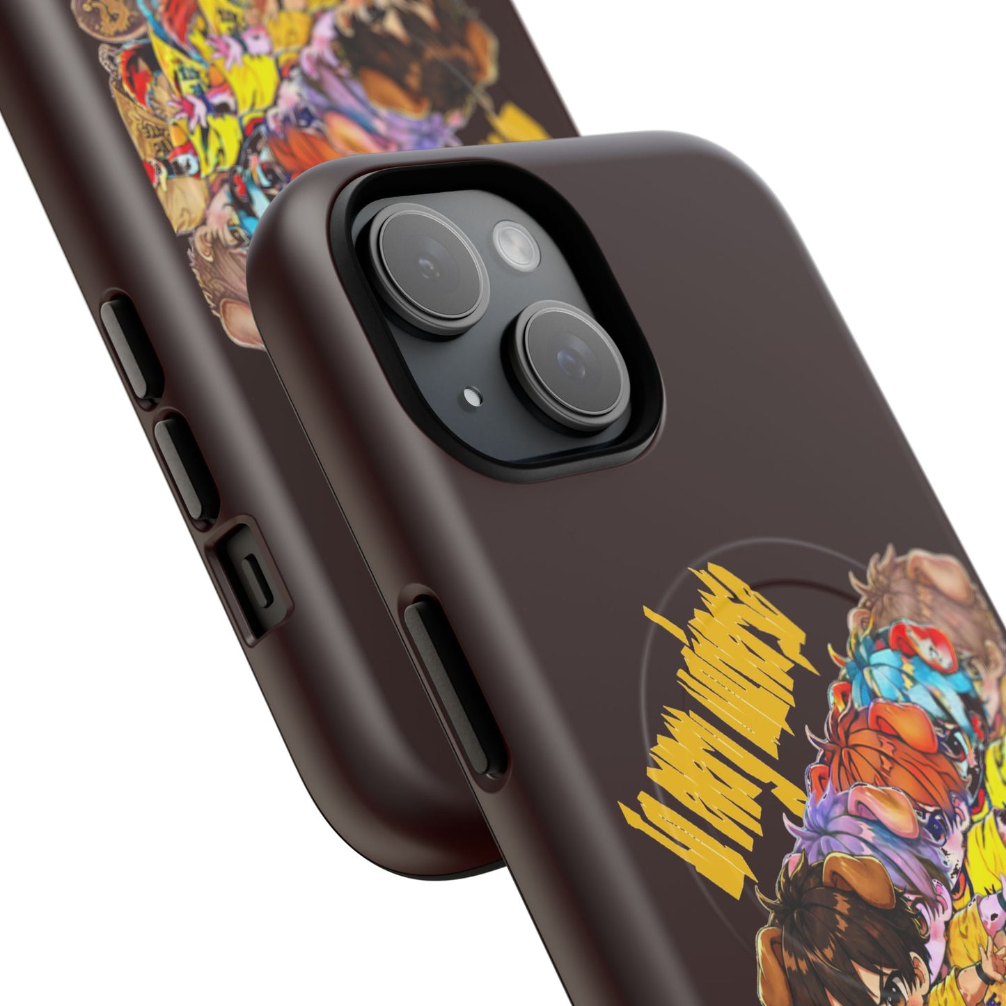 Skateboard Characters Magnetic Phone Case — Tough Magnetic iPhone Cover with Colorful Skate Art