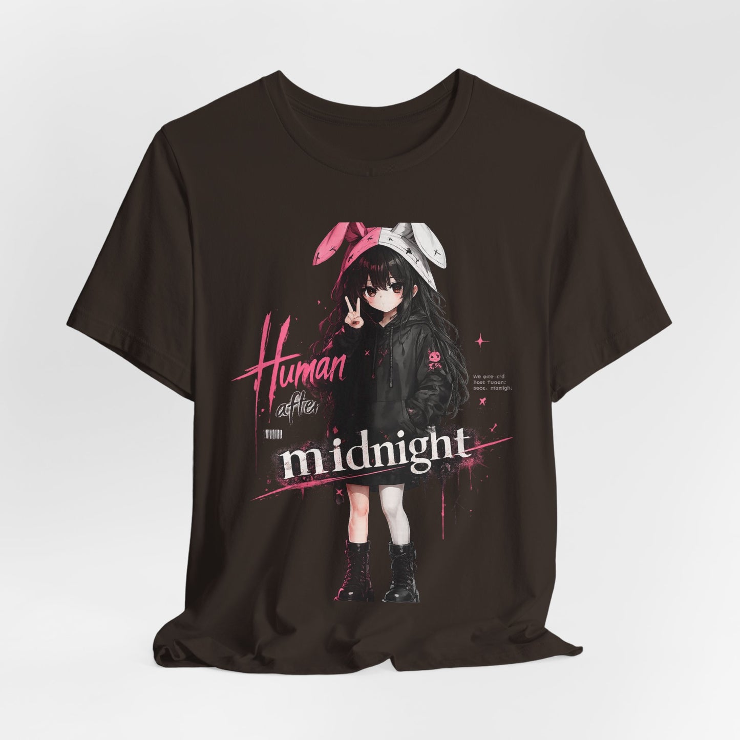 Midnight Bunny Anime Tee