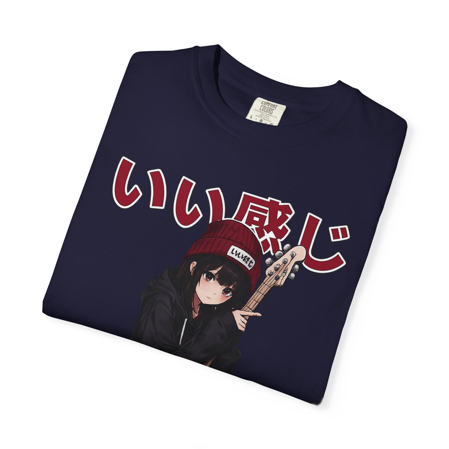 Cute Sad Anime Girl T-Shirt – Pastel Japanese Streetwear Tee