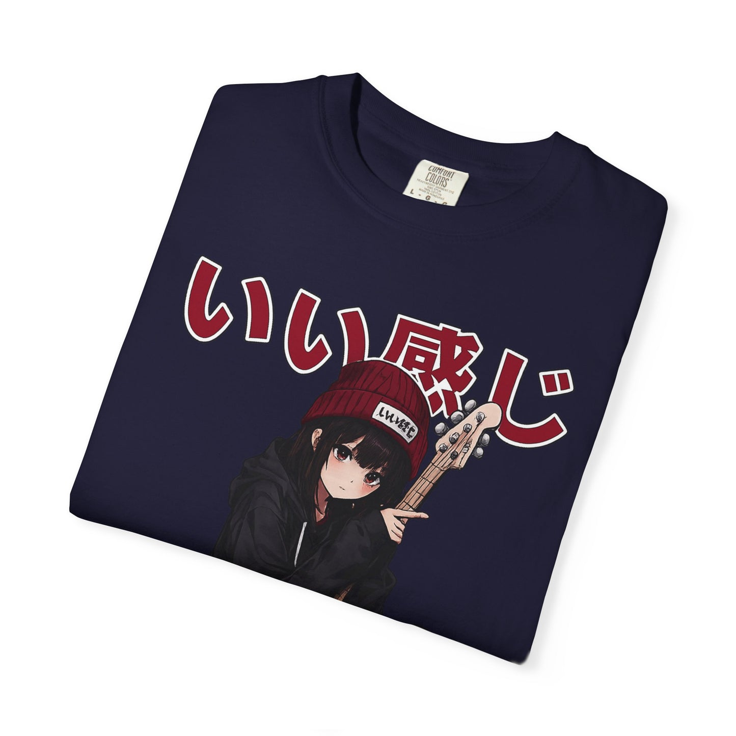 Kawaii Shadow Girl Anime T-Shirt – Soft Pink Streetwear Tee