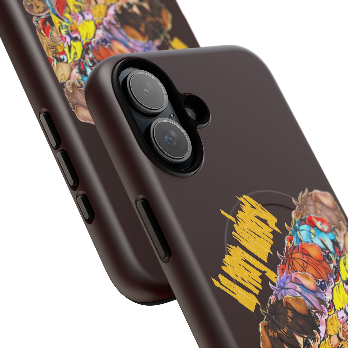 Skateboard Characters Magnetic Phone Case — Tough Magnetic iPhone Cover with Colorful Skate Art