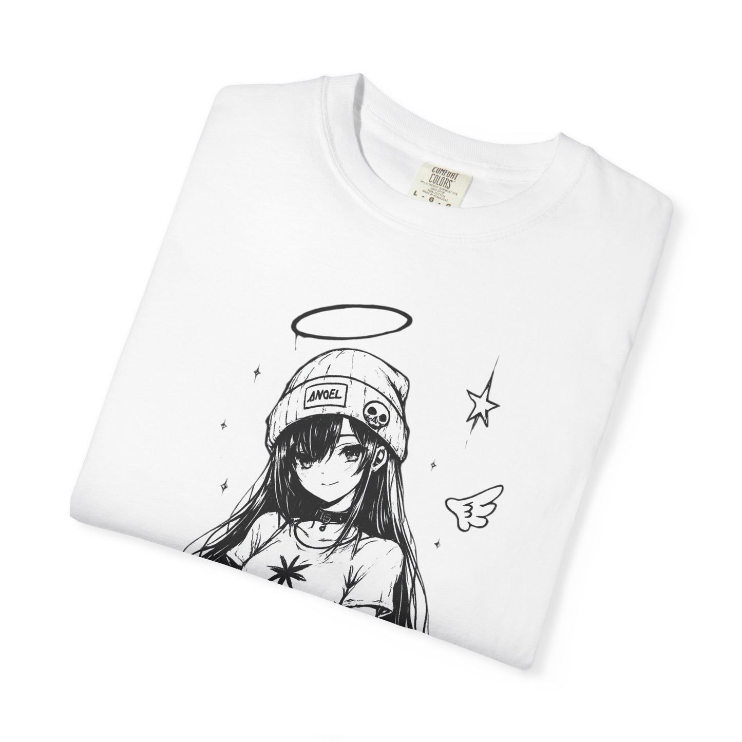 Anime Angel Girl Graphic T-Shirt
