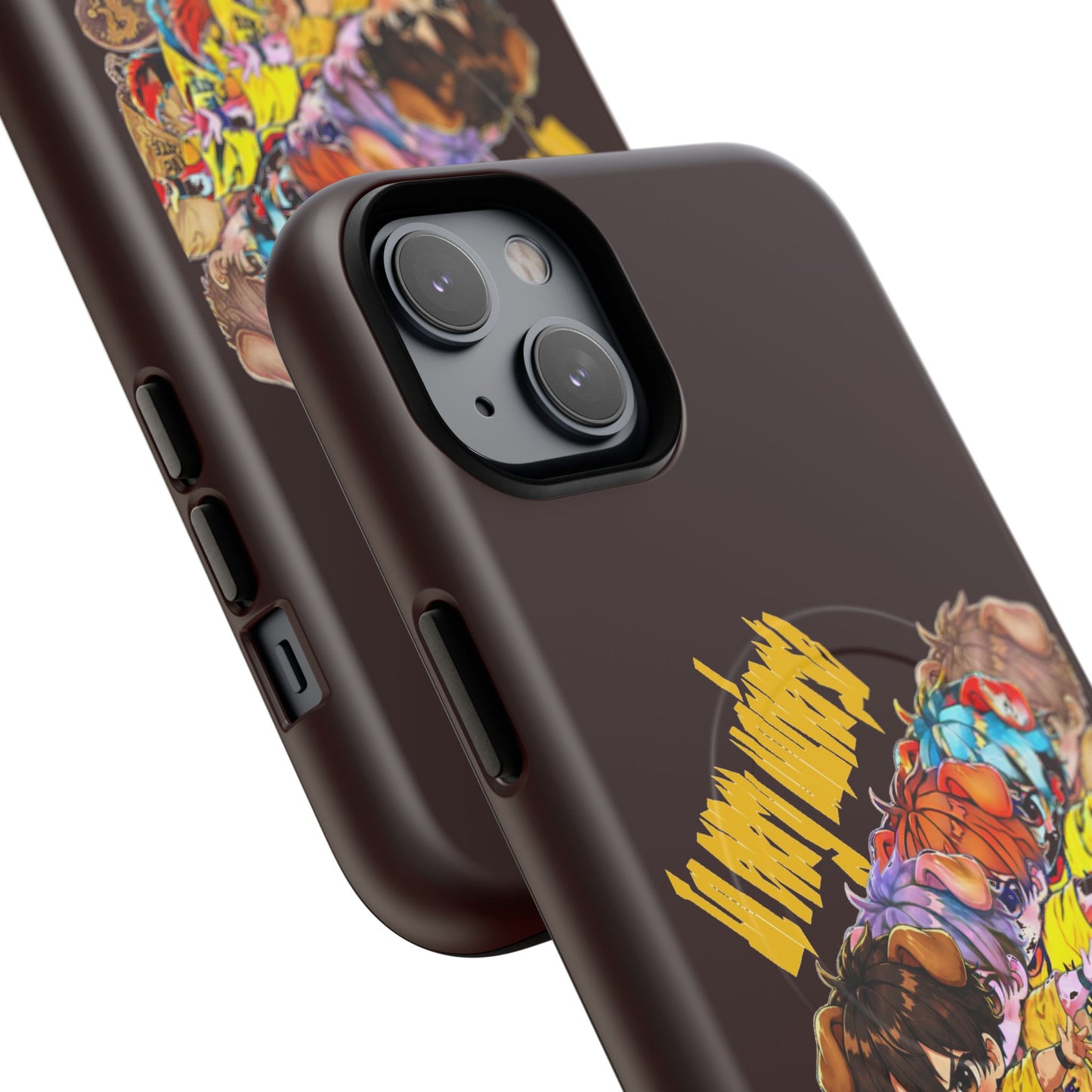 Skateboard Characters Magnetic Phone Case — Tough Magnetic iPhone Cover with Colorful Skate Art