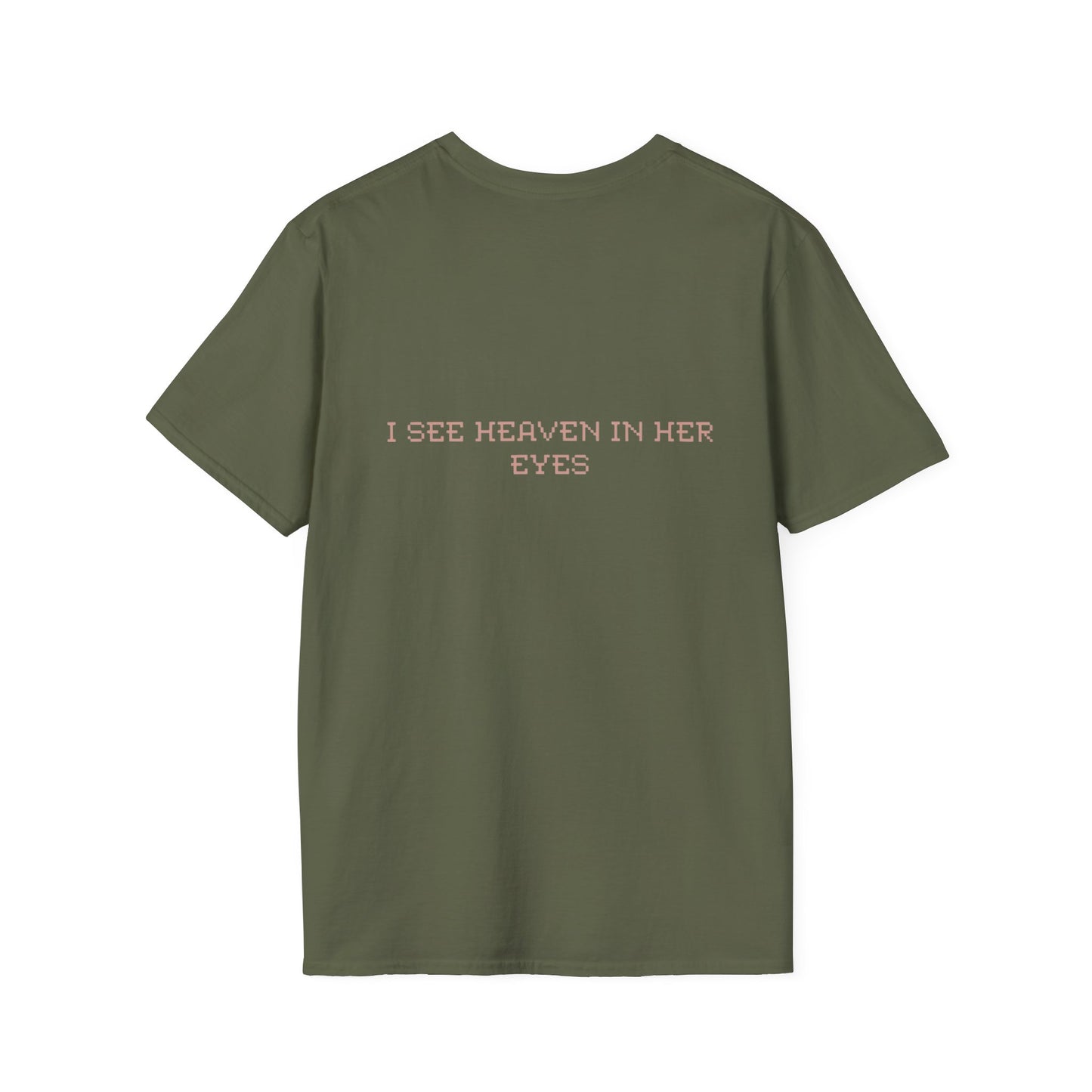 Dreamy Eyes Kawaii Aesthetic Tee – Soft Anime Pastel Streetwear Shirt