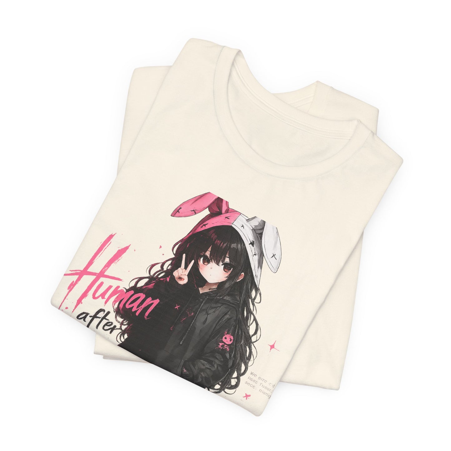 Midnight Bunny Anime Tee
