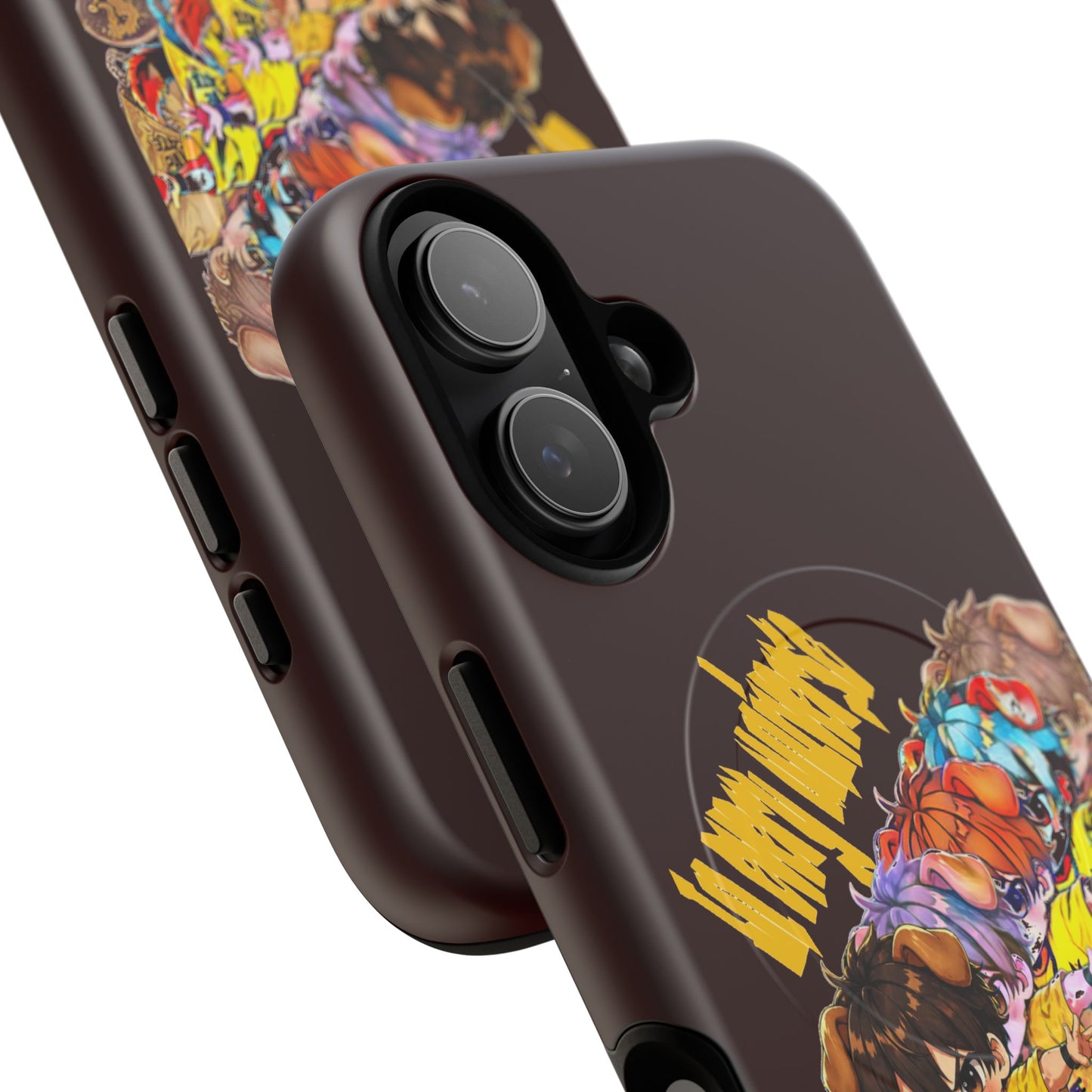 Skateboard Characters Magnetic Phone Case — Tough Magnetic iPhone Cover with Colorful Skate Art