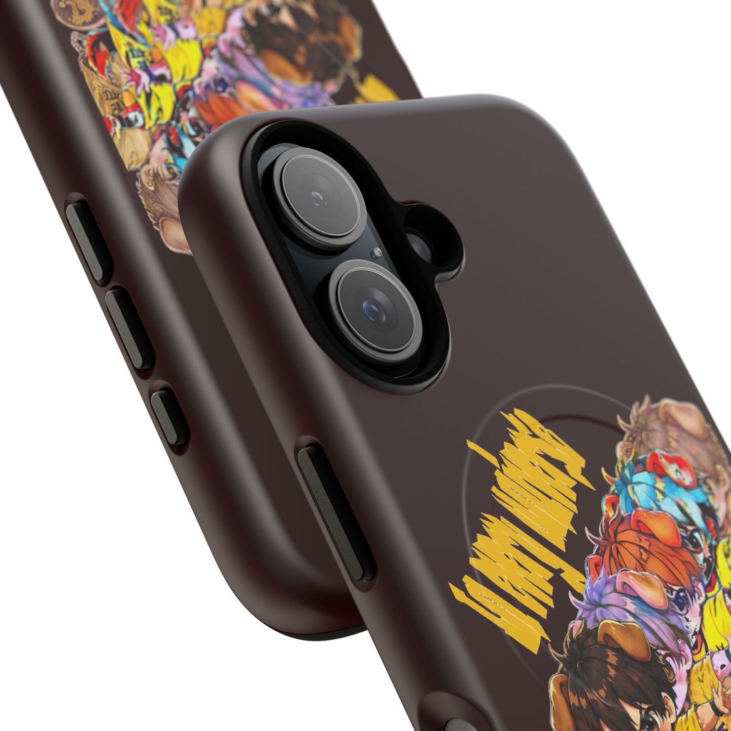 Skateboard Characters Magnetic Phone Case — Tough Magnetic iPhone Cover with Colorful Skate Art