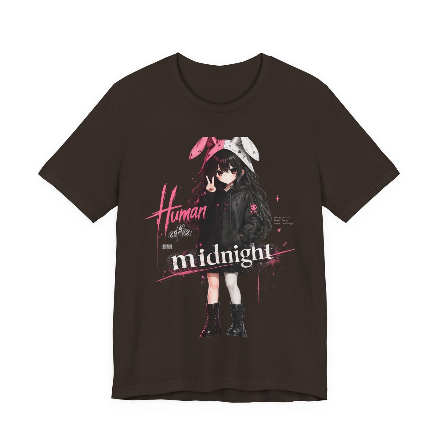 Midnight Bunny Anime Tee
