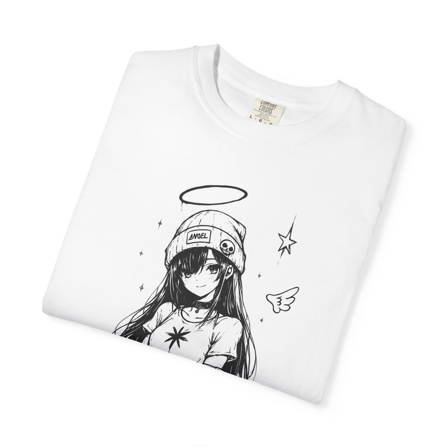 Anime Angel Girl Graphic T-Shirt