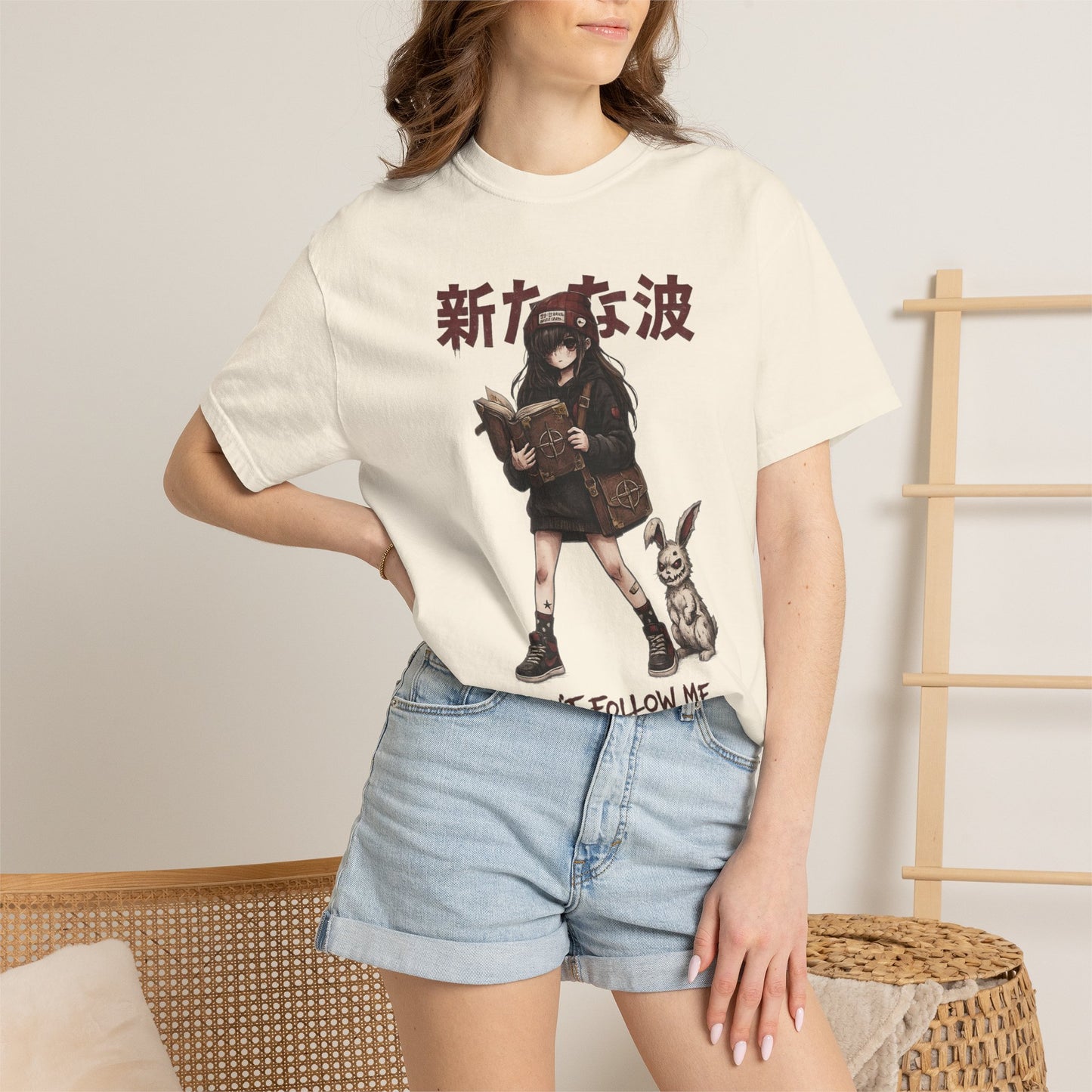 Anime Witch Girl "Don't Follow Me" T-Shirt