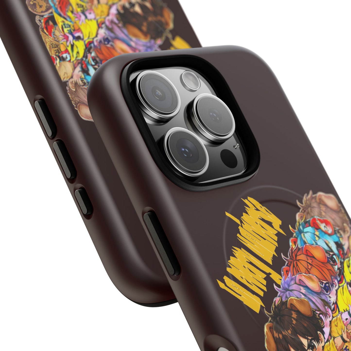 Skateboard Characters Magnetic Phone Case — Tough Magnetic iPhone Cover with Colorful Skate Art