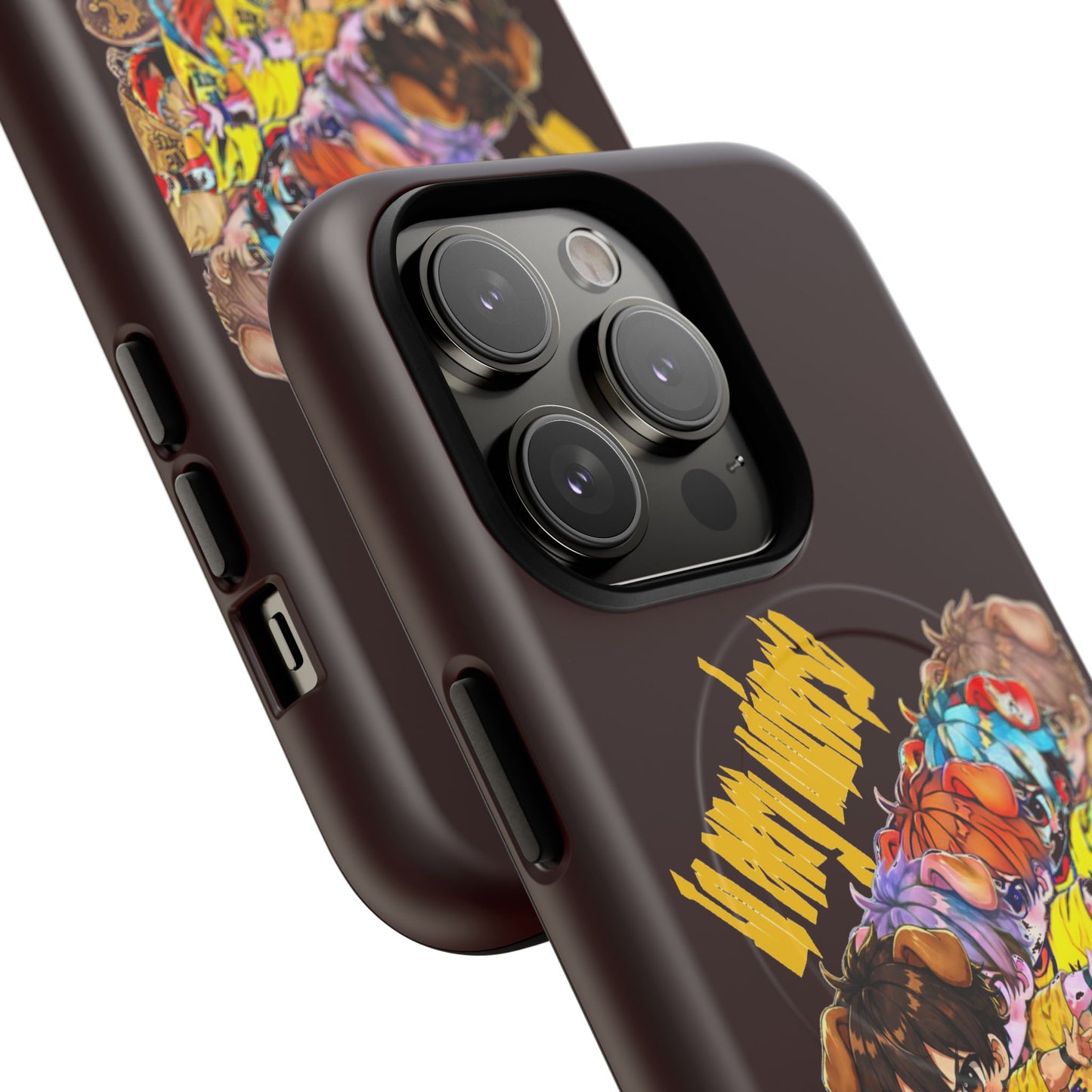 Skateboard Characters Magnetic Phone Case — Tough Magnetic iPhone Cover with Colorful Skate Art