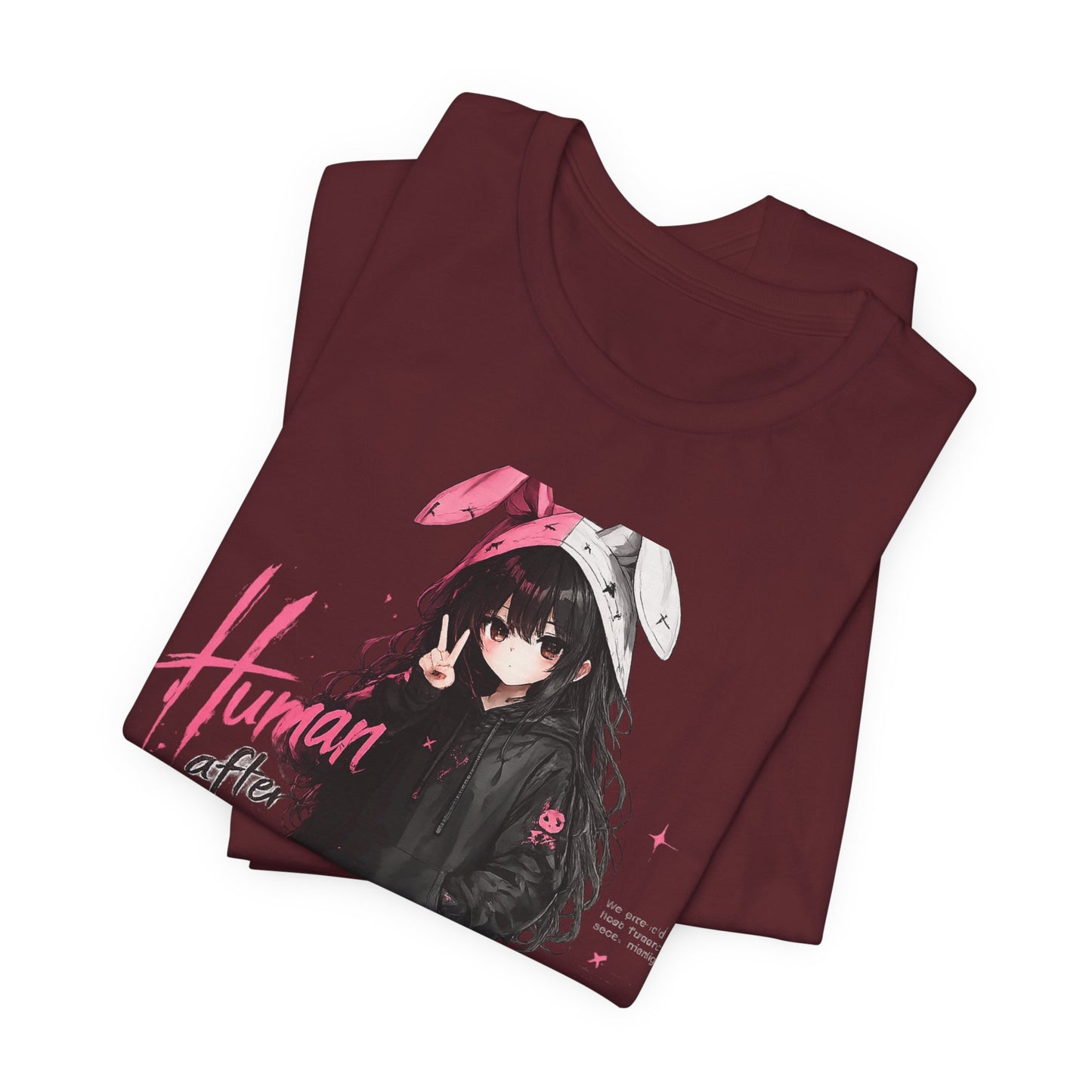 Midnight Bunny Anime Tee
