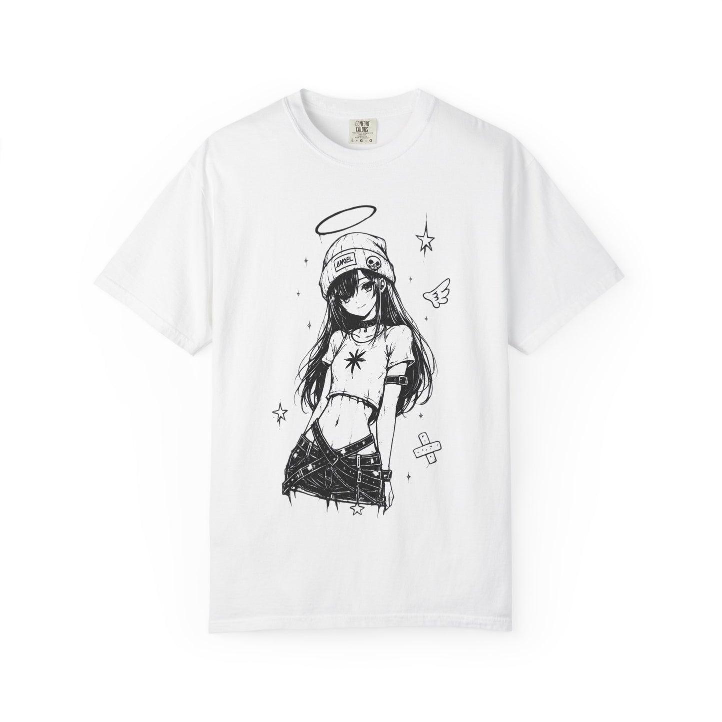Anime Angel Girl Graphic T-Shirt