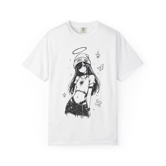Anime Angel Girl Graphic T-Shirt