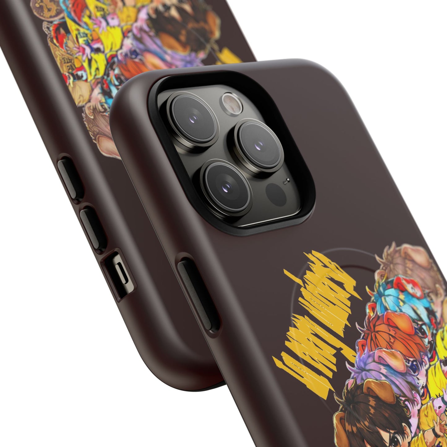 Skateboard Characters Magnetic Phone Case — Tough Magnetic iPhone Cover with Colorful Skate Art