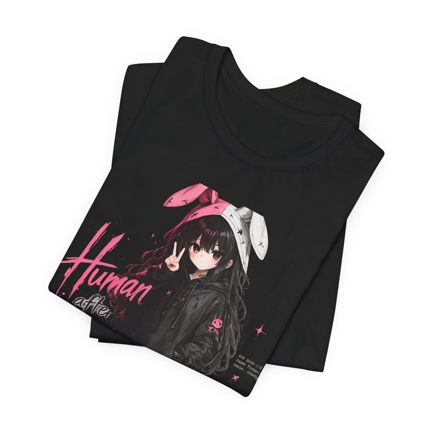 Midnight Bunny Anime Tee