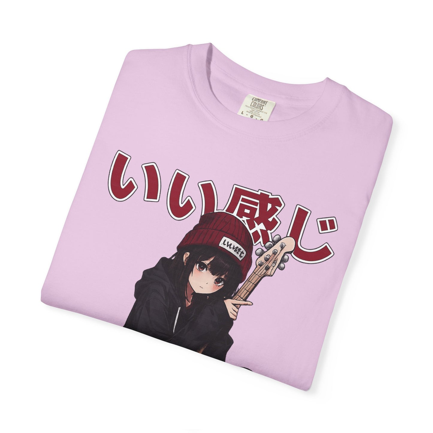 Cute Sad Anime Girl T-Shirt – Pastel Japanese Streetwear Tee