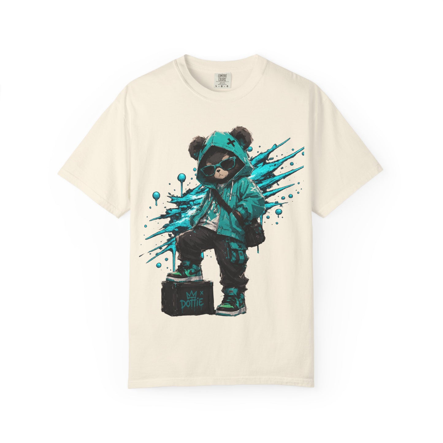 Neon Shadow Bear Tee