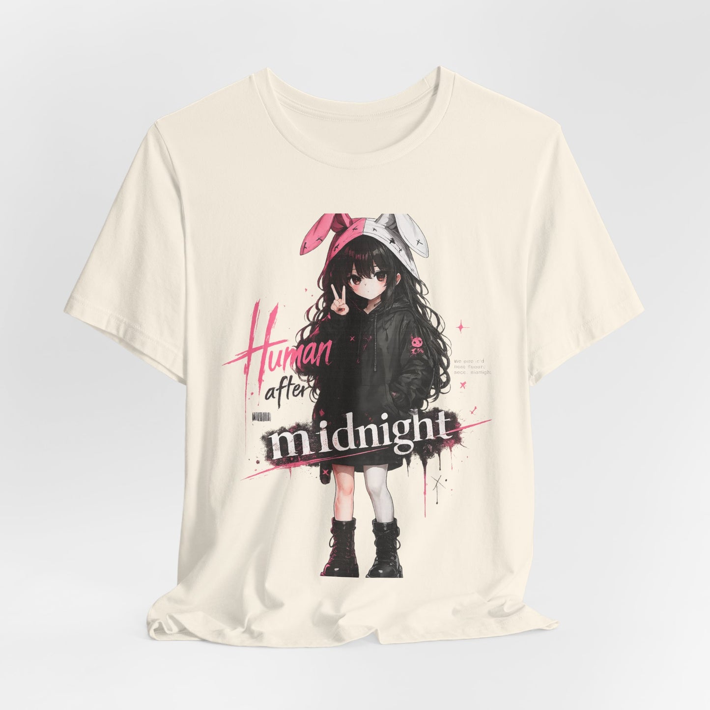 Midnight Bunny Anime Tee
