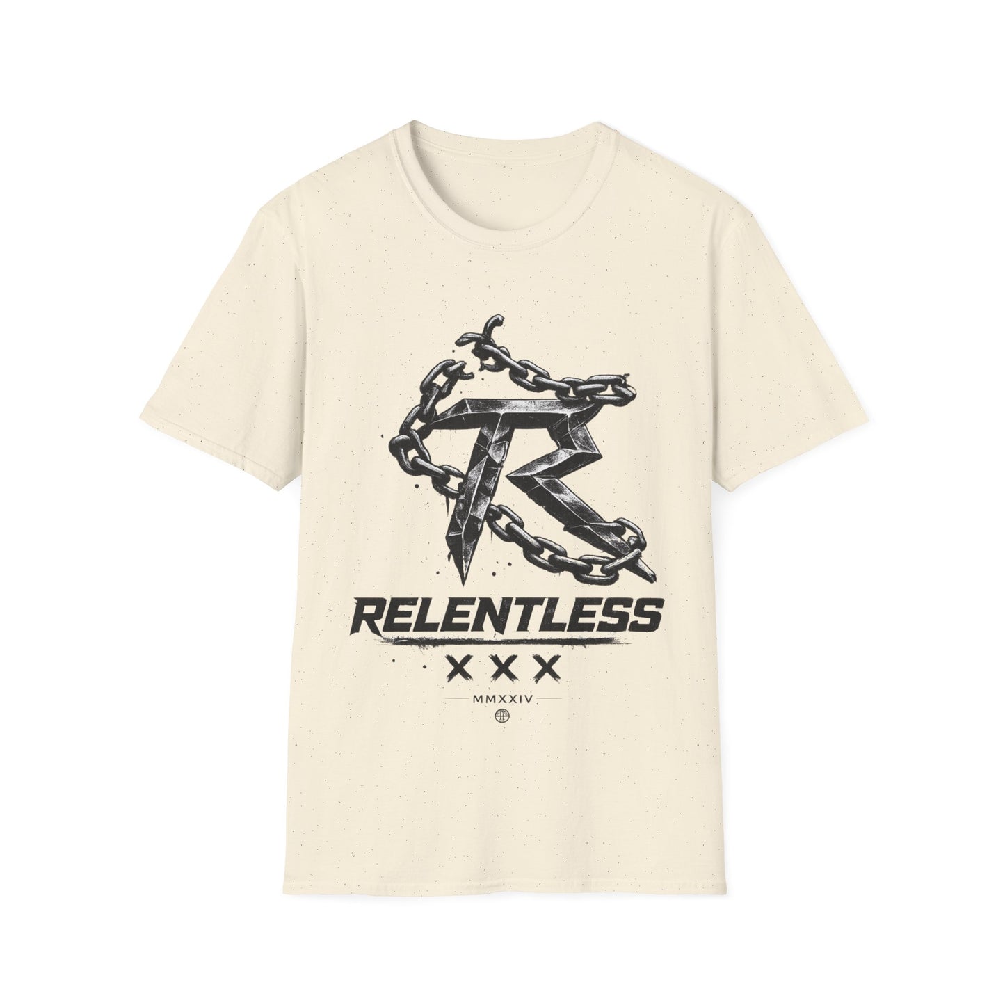 Relentless Chains Graphic Tee — Motivational Fitness T-Shirt