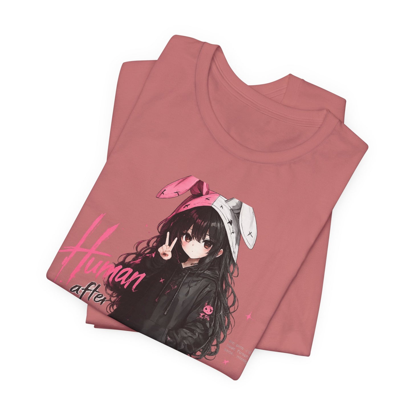Midnight Bunny Anime Tee