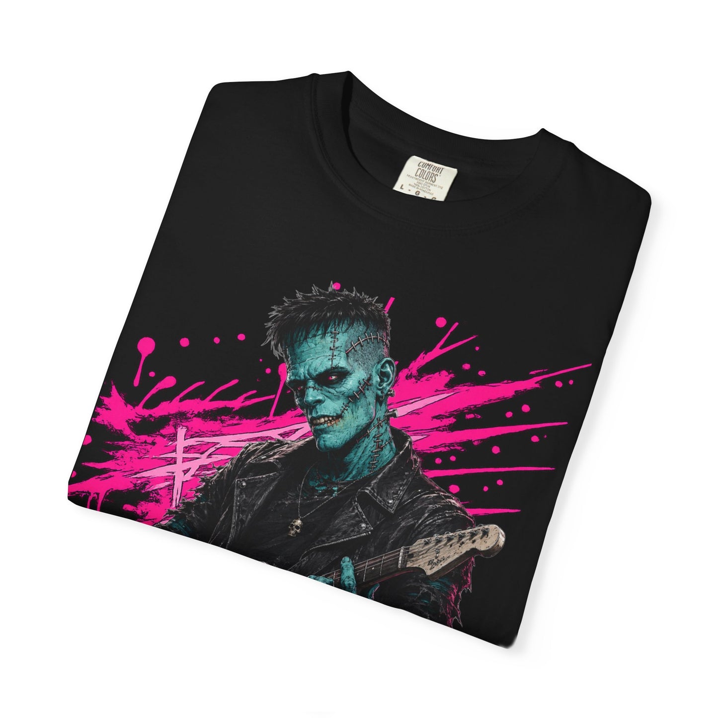 Neon Guitar Anime T-Shirt