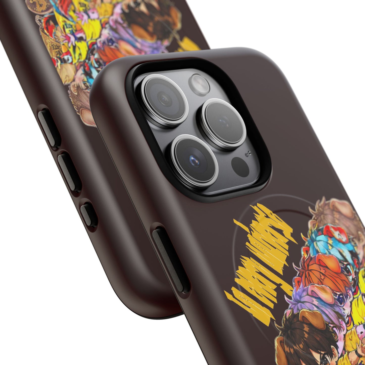 Skateboard Characters Magnetic Phone Case — Tough Magnetic iPhone Cover with Colorful Skate Art