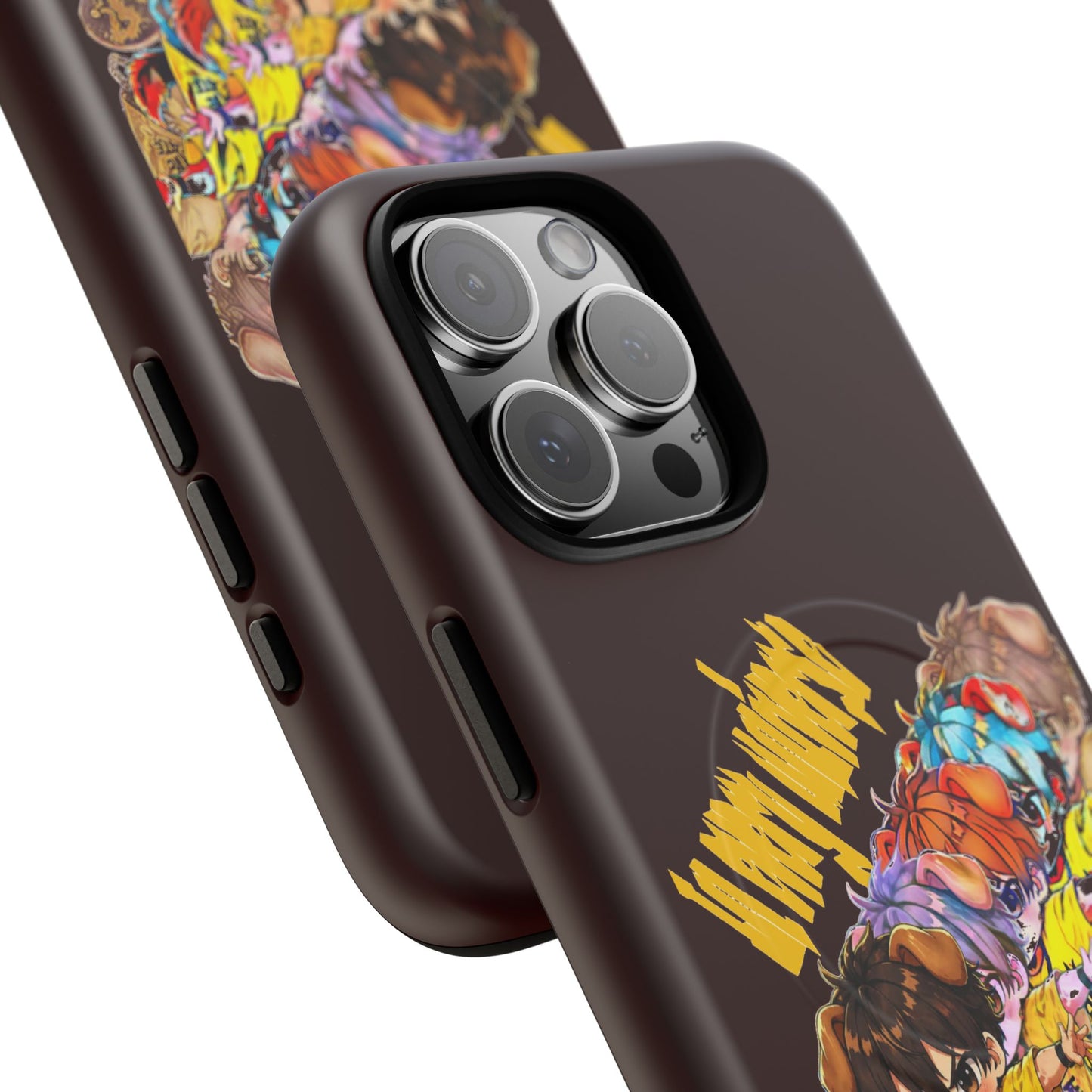 Skateboard Characters Magnetic Phone Case — Tough Magnetic iPhone Cover with Colorful Skate Art