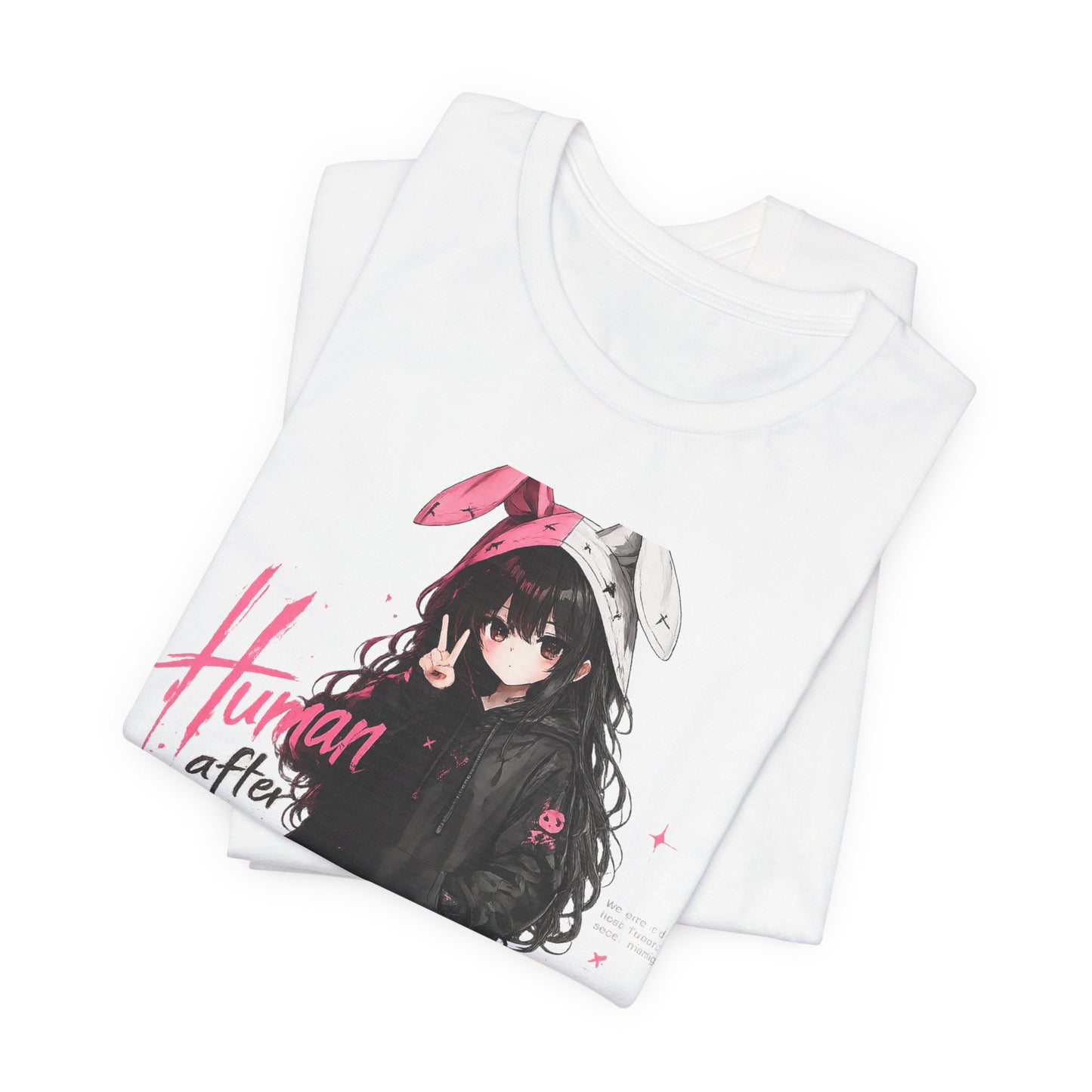 Midnight Bunny Anime Tee