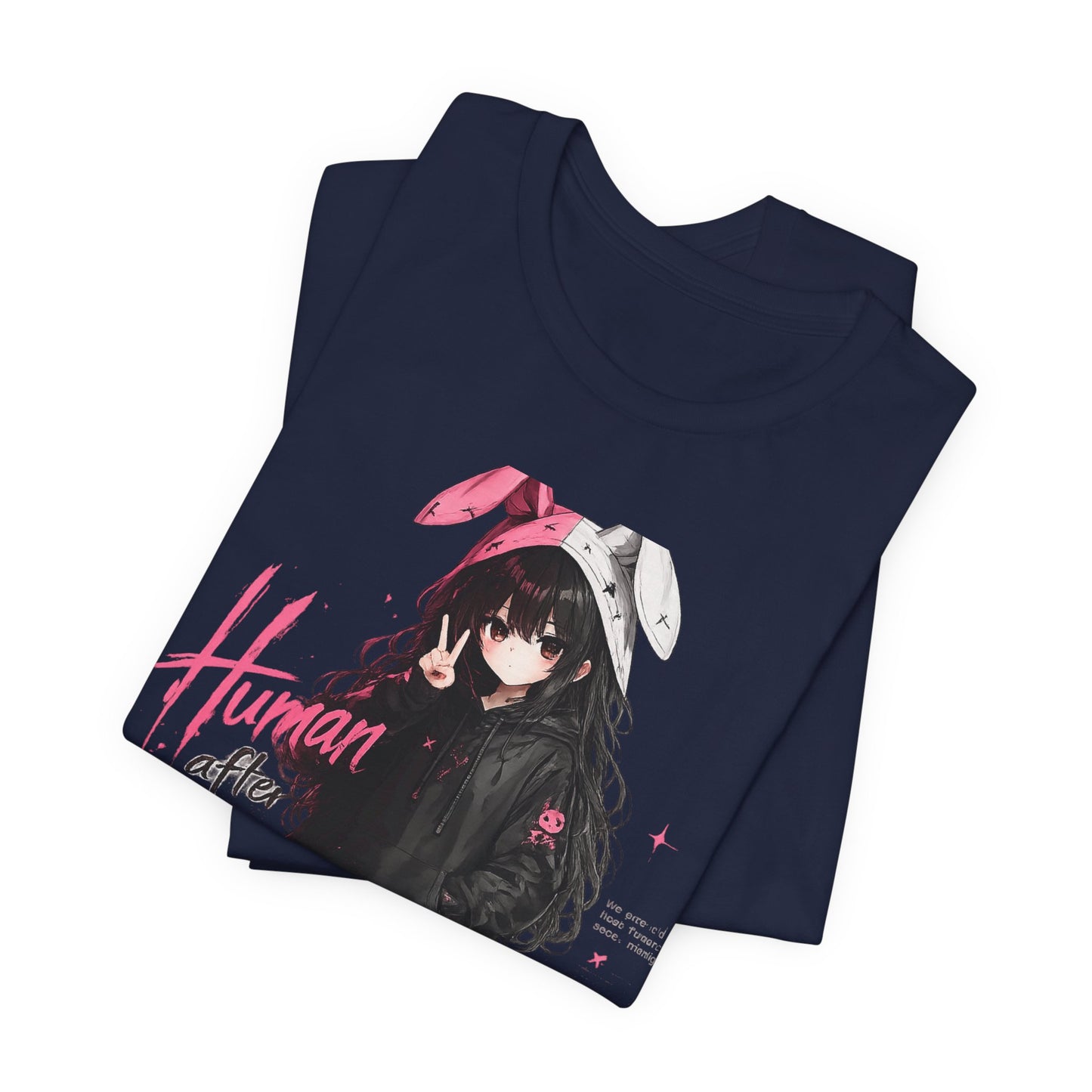 Midnight Bunny Anime Tee