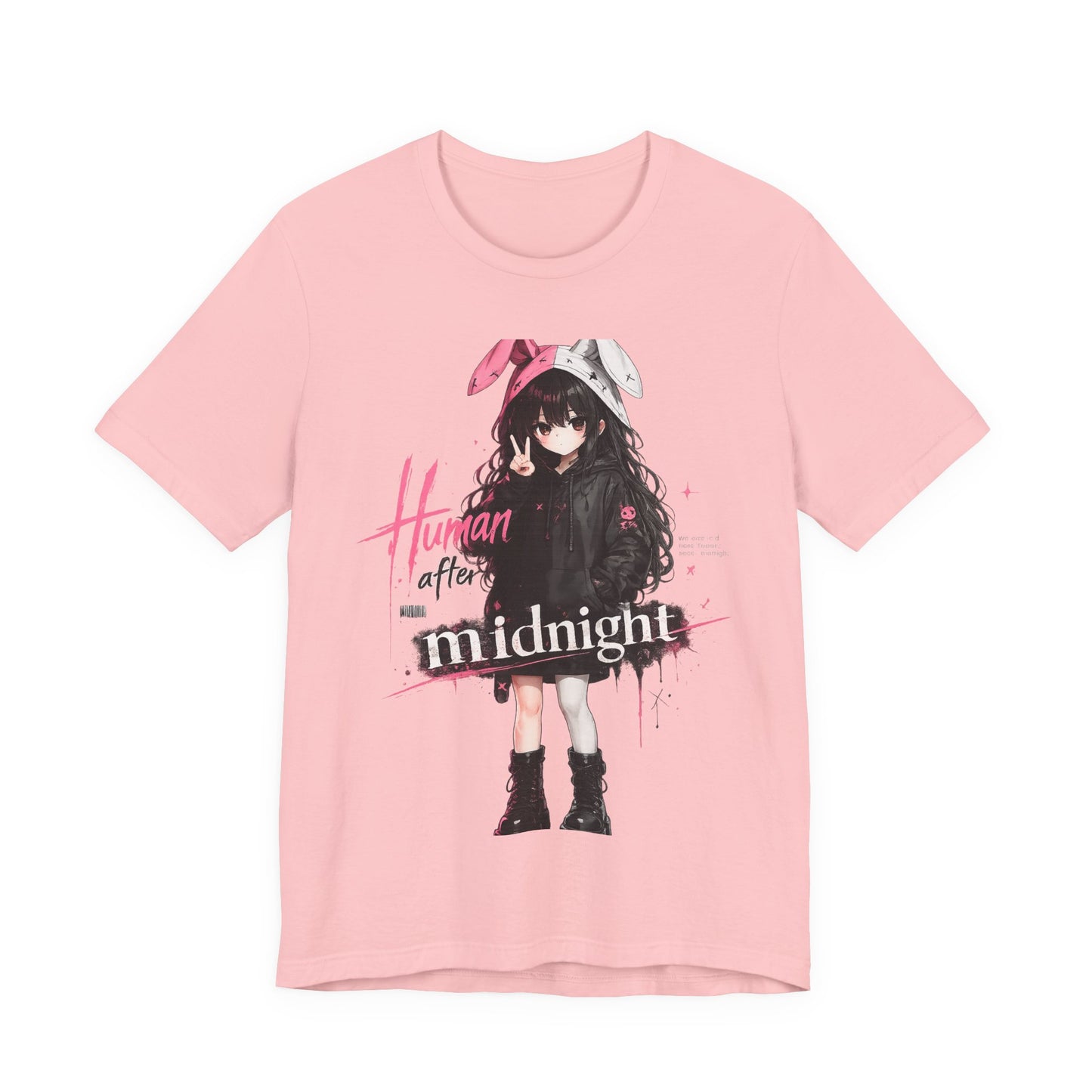 Midnight Bunny Anime Tee