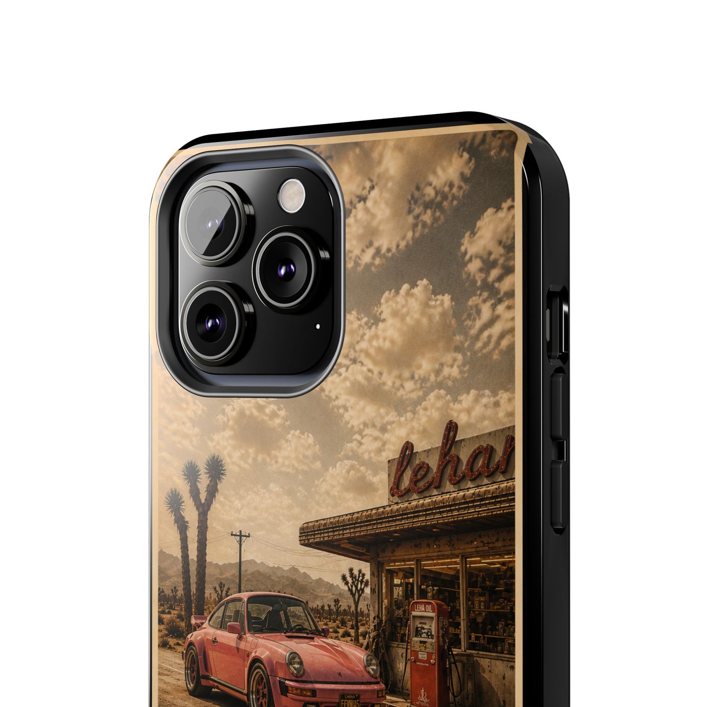 Vintage 1974 Desert Road Tough Phone Case