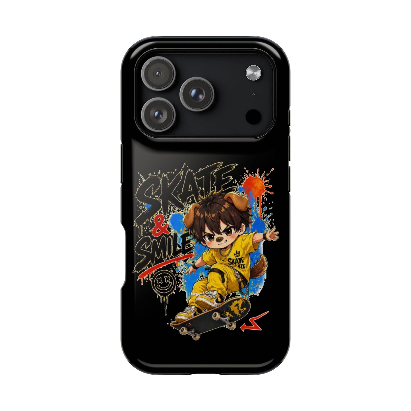 Phone Case — Skate & Smile Magnetic Impact-Resistant Case