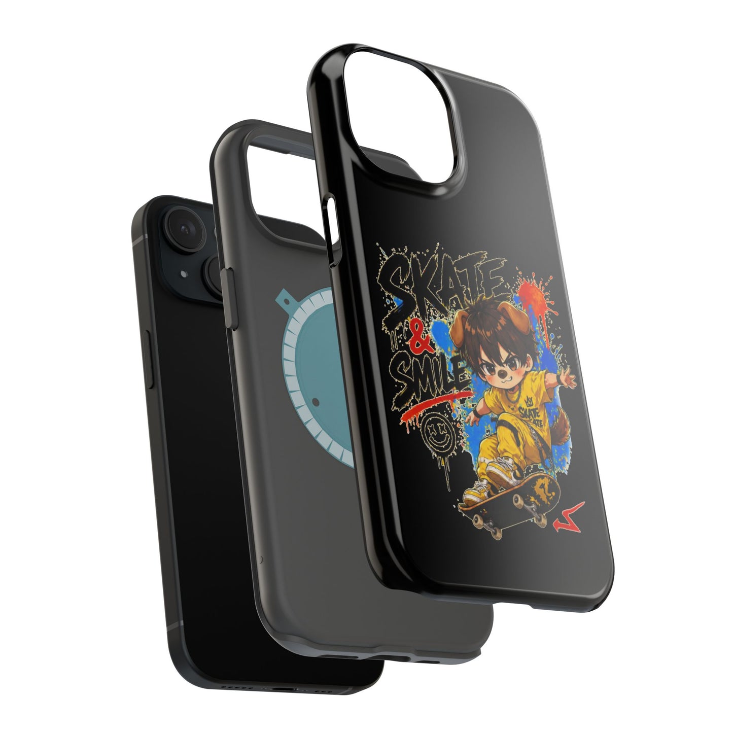 Phone Case — Skate & Smile Magnetic Impact-Resistant Case