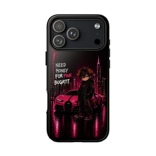 Cyberpunk Anime Phone Case – Neon Japanese Streetwear iPhone Cover