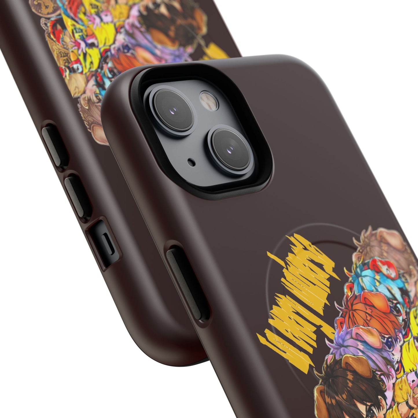 Skateboard Characters Magnetic Phone Case — Tough Magnetic iPhone Cover with Colorful Skate Art