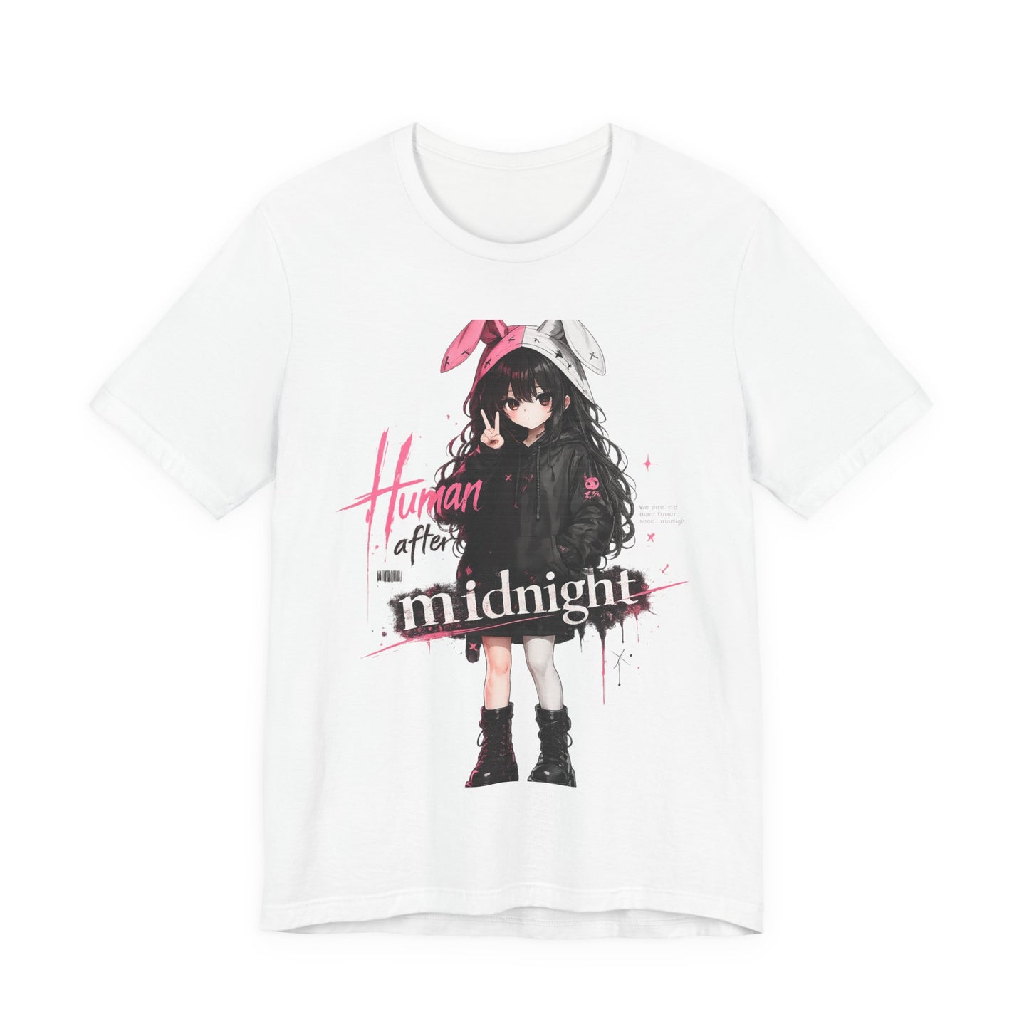 Midnight Bunny Anime Tee