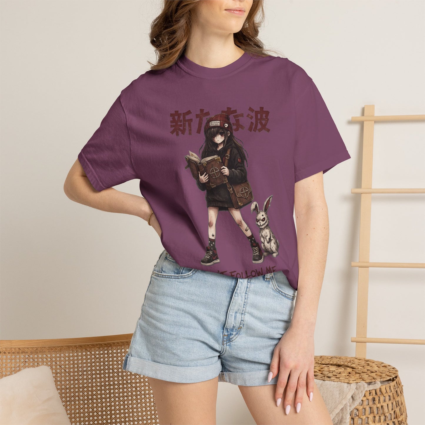 Anime Witch Girl "Don't Follow Me" T-Shirt