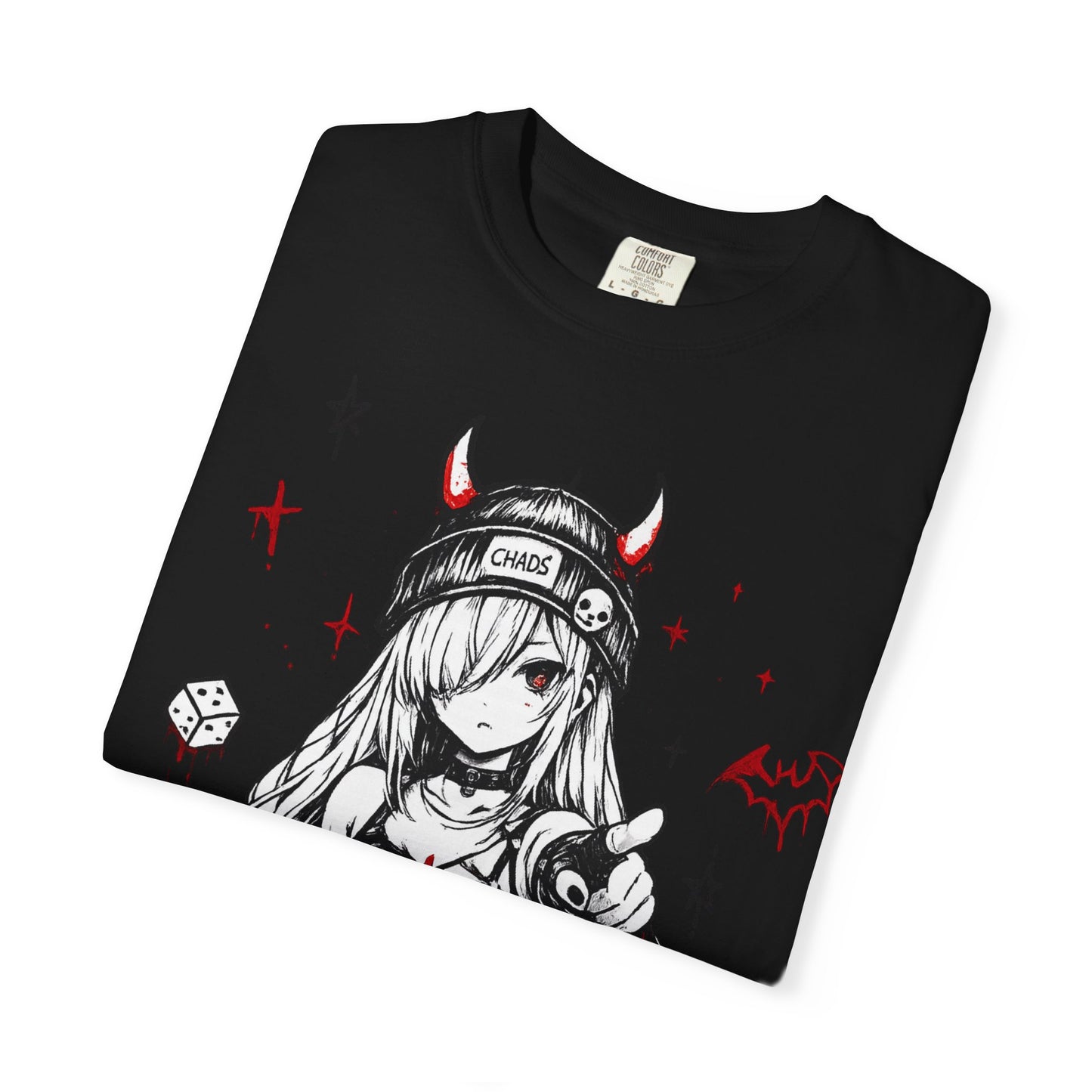 Dark Anime Demon Girl T-Shirt