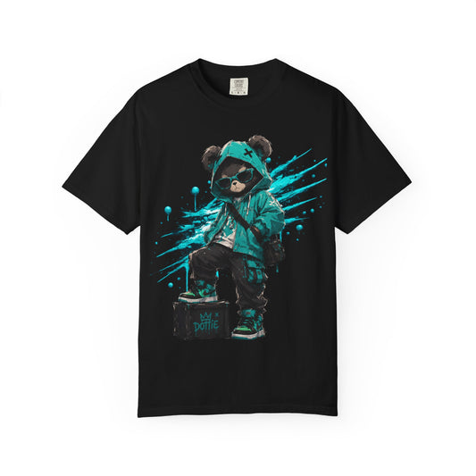 Neon Shadow Bear Tee