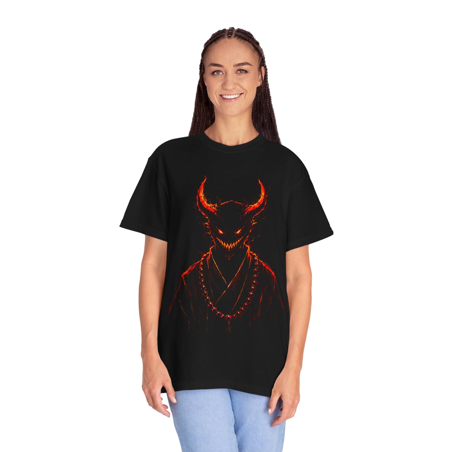 Infernal Monk — Neon Demon Oversized T-Shirt