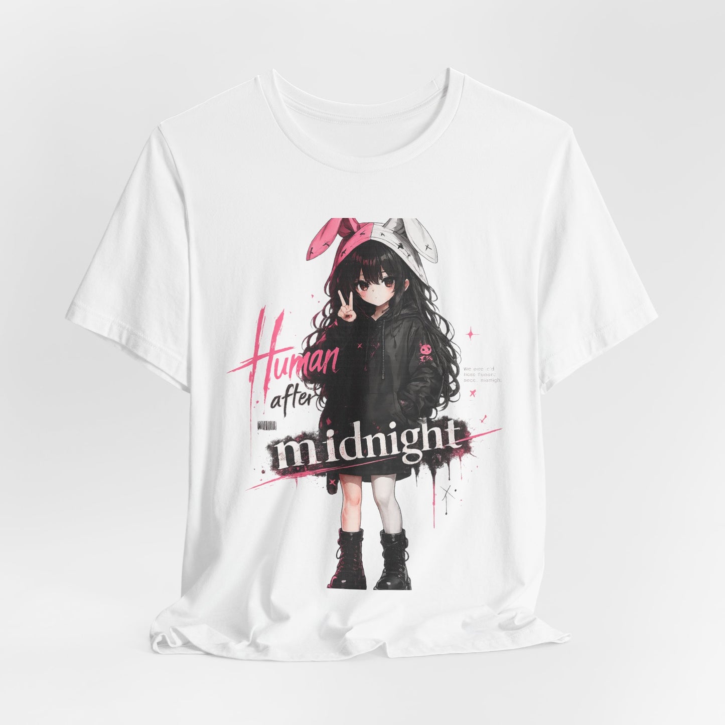 Midnight Bunny Anime Tee