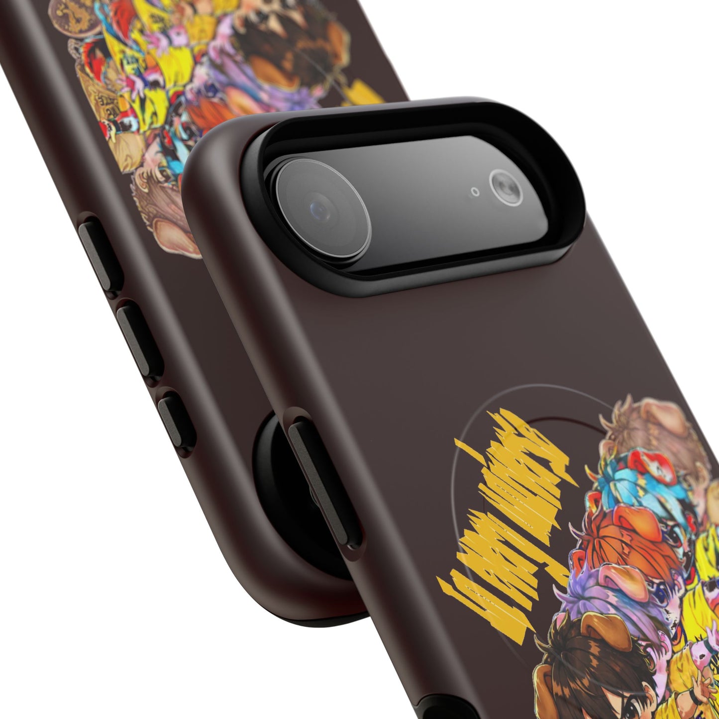 Skateboard Characters Magnetic Phone Case — Tough Magnetic iPhone Cover with Colorful Skate Art