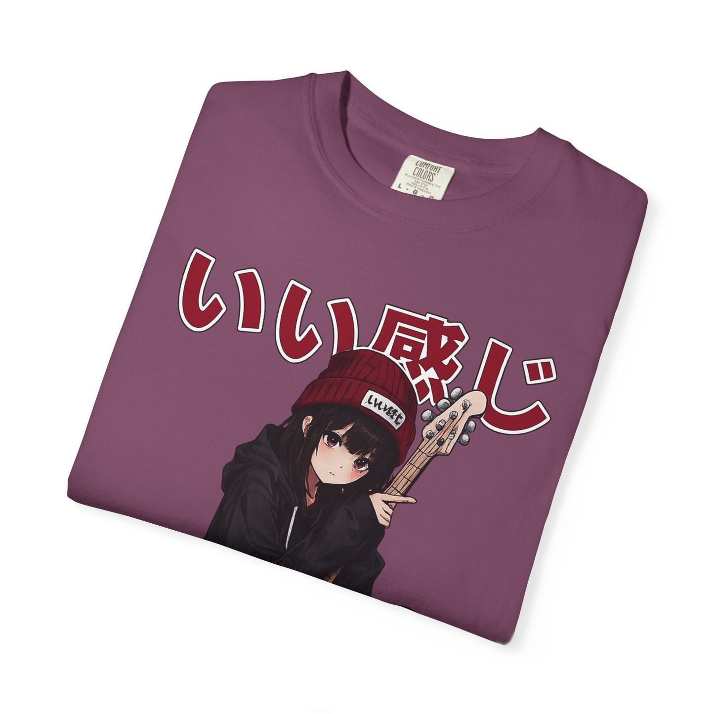 Cute Sad Anime Girl T-Shirt – Pastel Japanese Streetwear Tee