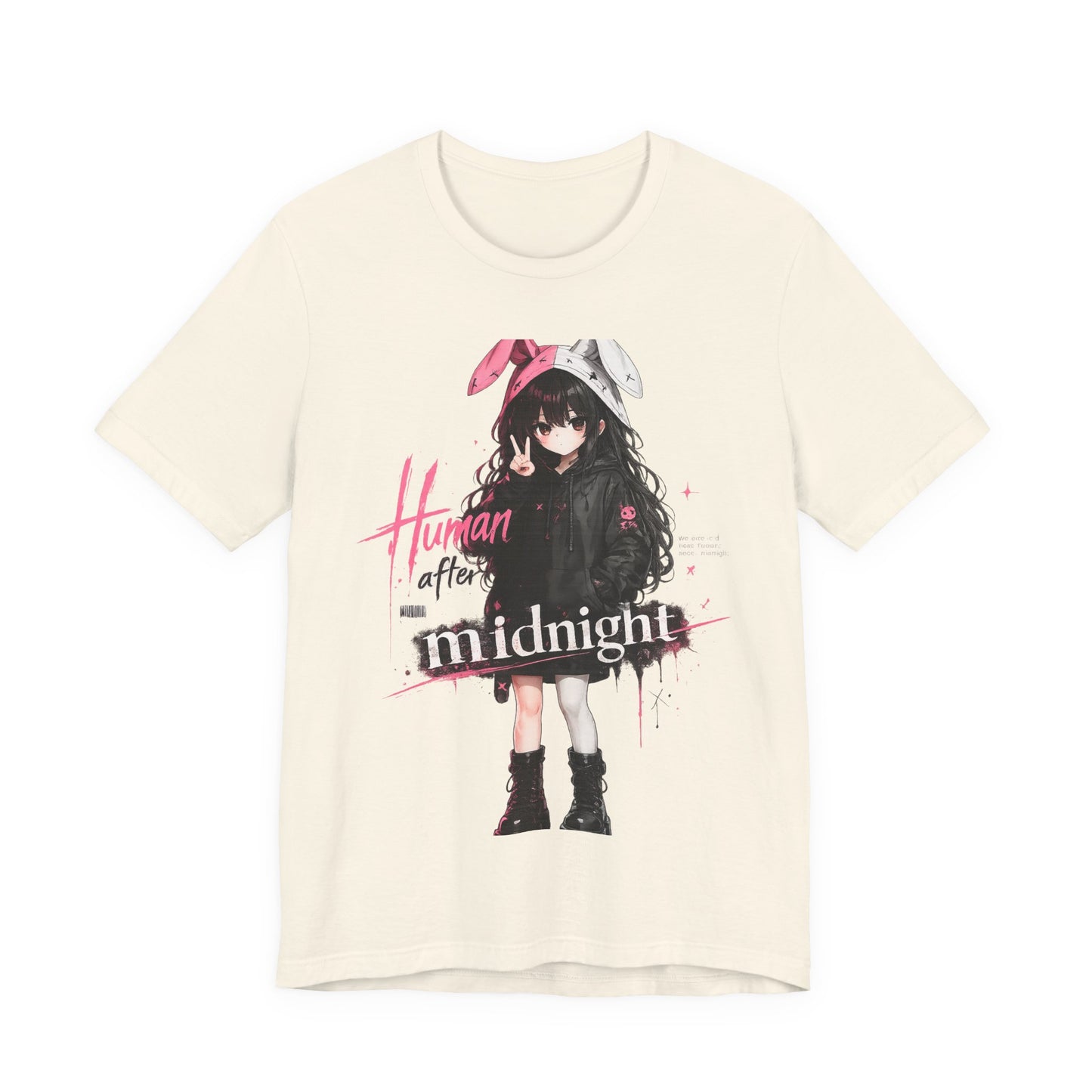 Midnight Bunny Anime Tee