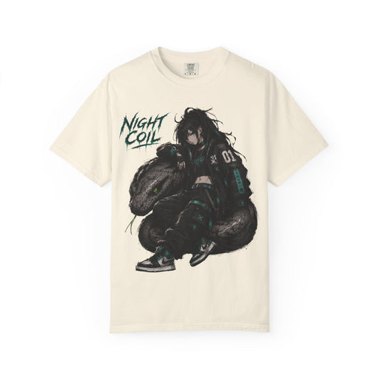 anime streetwear shirt cyber grunge clothing تيشيرت انمي